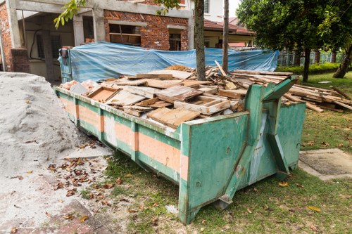 Professional office clearance team at work in Dalston