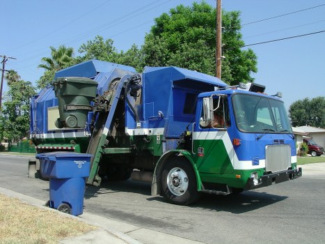 Commercial Waste Removal Dalston team at work